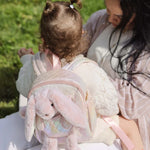 Nestwell Baby Hug & Go toddler backpack - plush detail