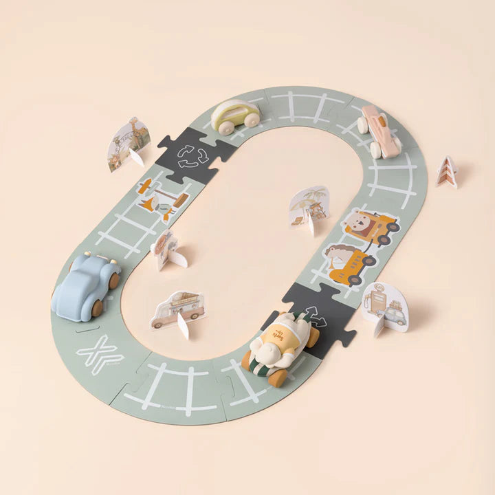 Nestwell Baby Go & Explore silicone play set - track layout