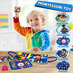 Montessori Busy Board Toy for Toddlers
