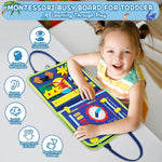 Montessori Busy Board Toy for Toddlers