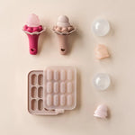 Nestwell Baby food feeder 2-pack with freezer tray, silicone weaning essential
