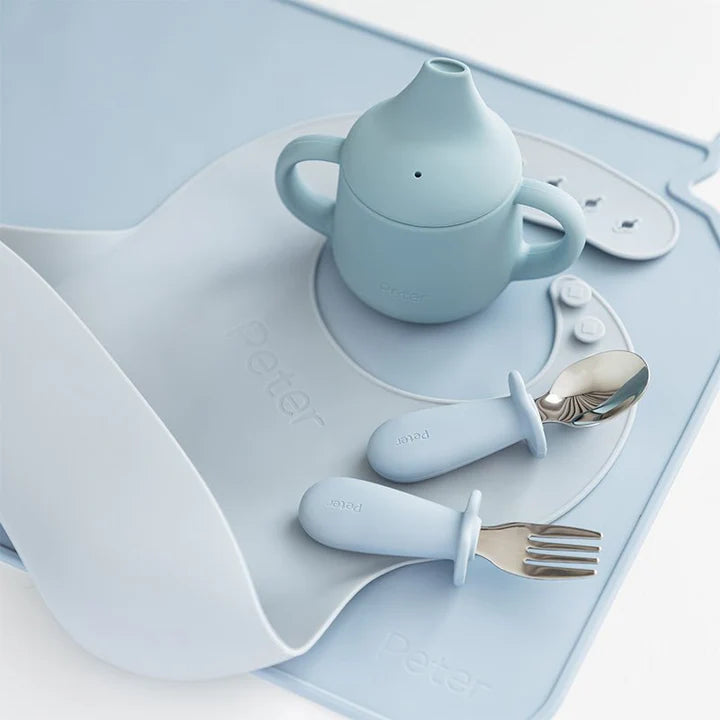 First Bites Gift Set (Ether/Sky Blue)