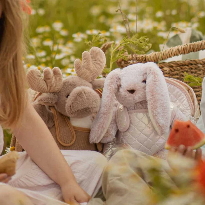 Hug & Go™ Duo – Bunny Backpack & Unicorn Plush