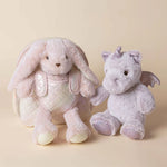Nestwell Baby Hug & Go toddler backpack with bunny and unicorn plush