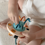 Nestwell Baby UFO silicone pulling toy - strap detail