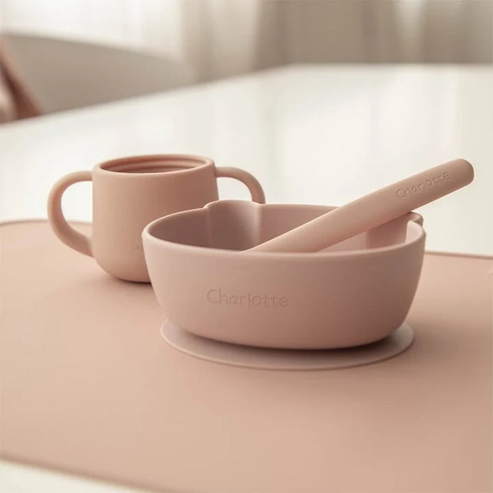 Nestwell Baby First Bites Feeding Gift Set - close-up detail