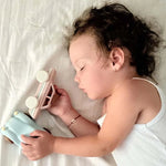 Nestwell Baby Surf & Go silicone mini car set - close-up detail