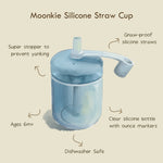 Silicone Training Cup with Straw - 5 oz / 150 ml